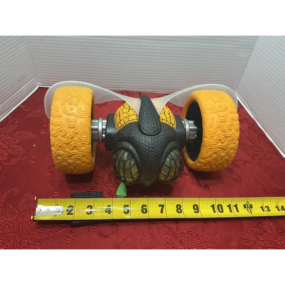 Used Bright Tumble Bee RC Car RechargeableLight Up Toy Yellow Black NoRemote
